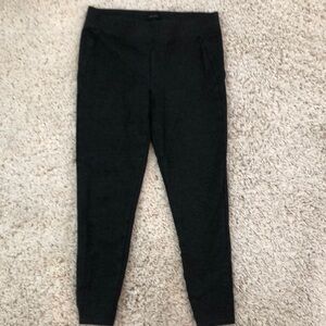 Ann Taylor dark grey work pant stretch slacks Leggings